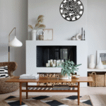 Wooden Silent Non-Ticking Wall Clock for Home Stylish Latest Designer Wall Clock for Home Living Room Bedroom Office Hall